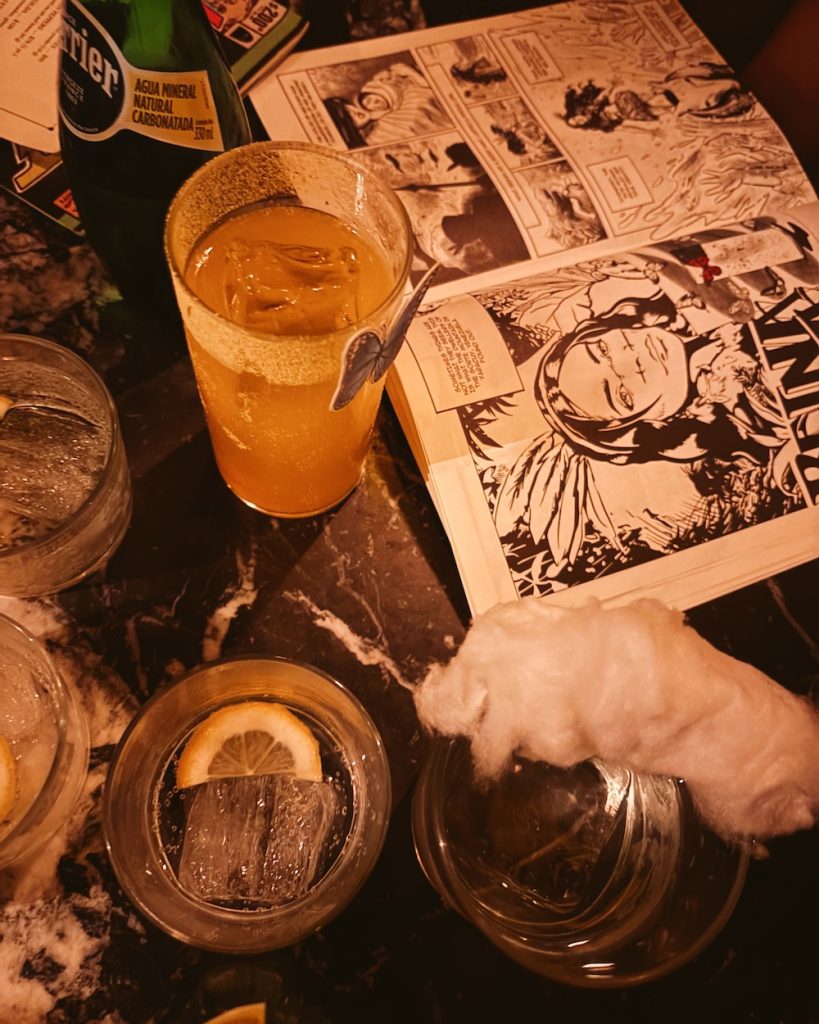 The Las Brujas bar in Mexico City is a "witches" themed bar with drinks that tell a story.