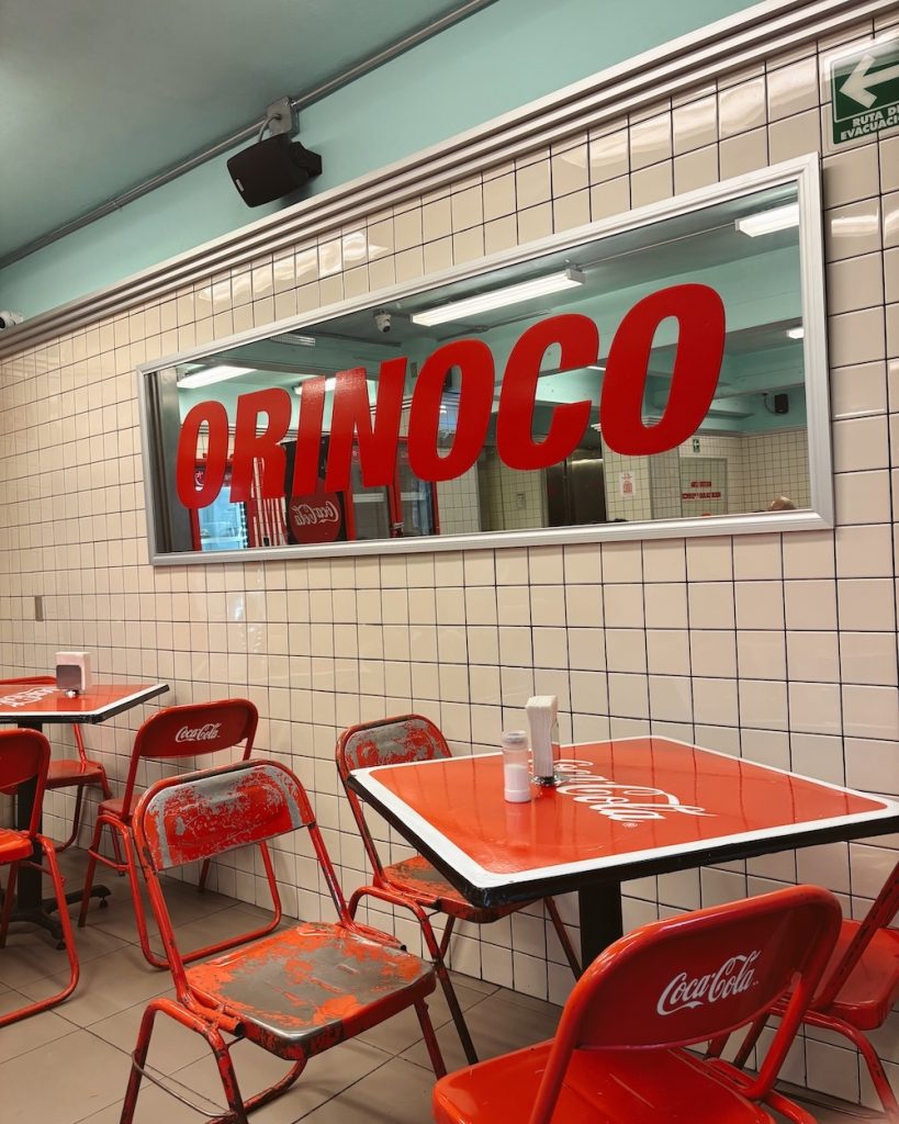 Tacos Orinoco is a famous Taco restaurant in Mexico City.