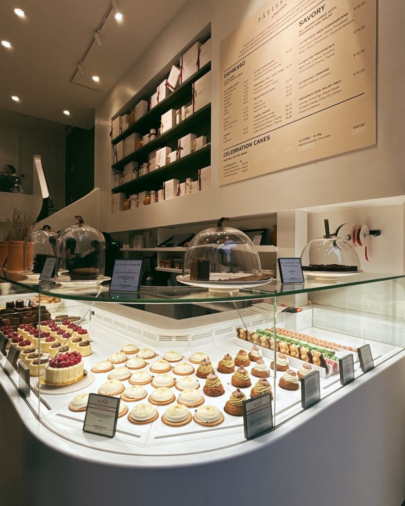 Patisserie Vanessa is a cute French cafe on the upper east side in NYC.