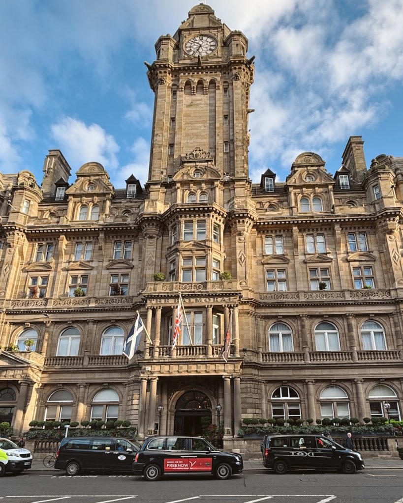 The Balmoral Hotel in Edinburgh