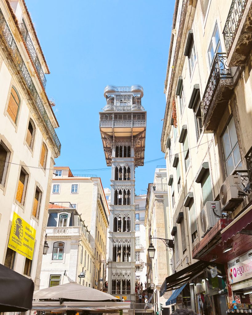 Elevador de Santa Justa in Lisbon
