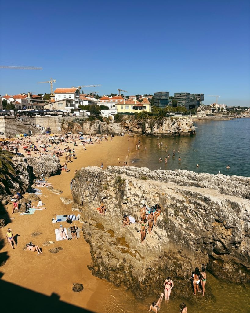 The Beach in Cascais, Portugal