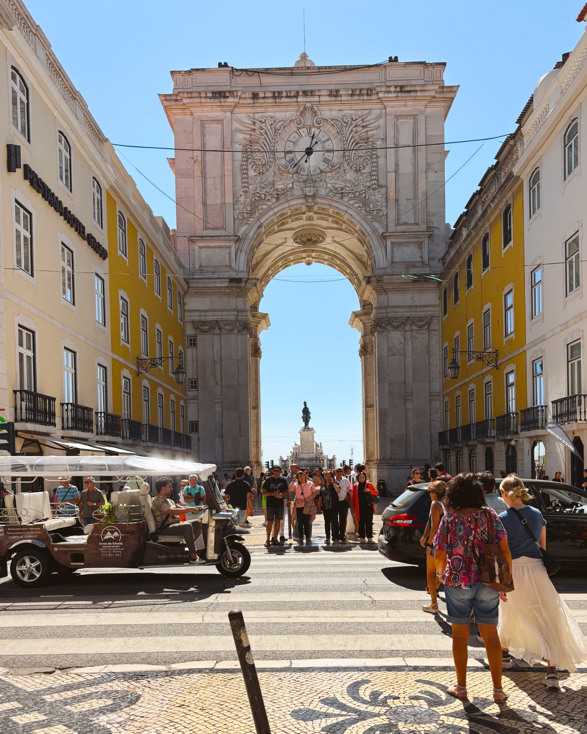 Arco da Rua Augusta in Lisbon, Portugal