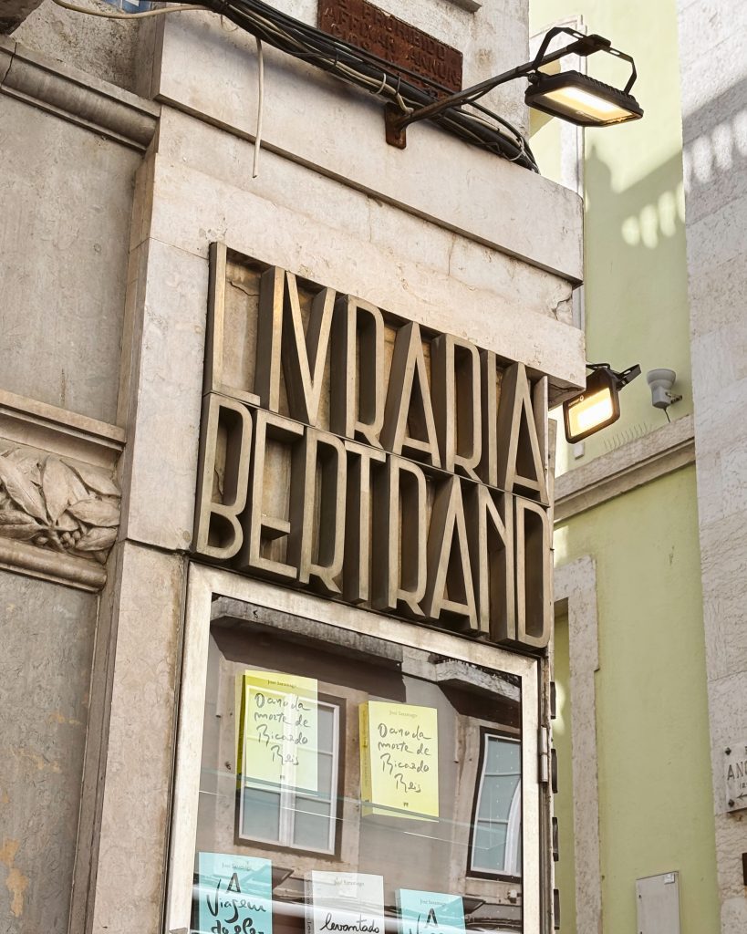 The world's oldest bookstore Livraria Bertrand