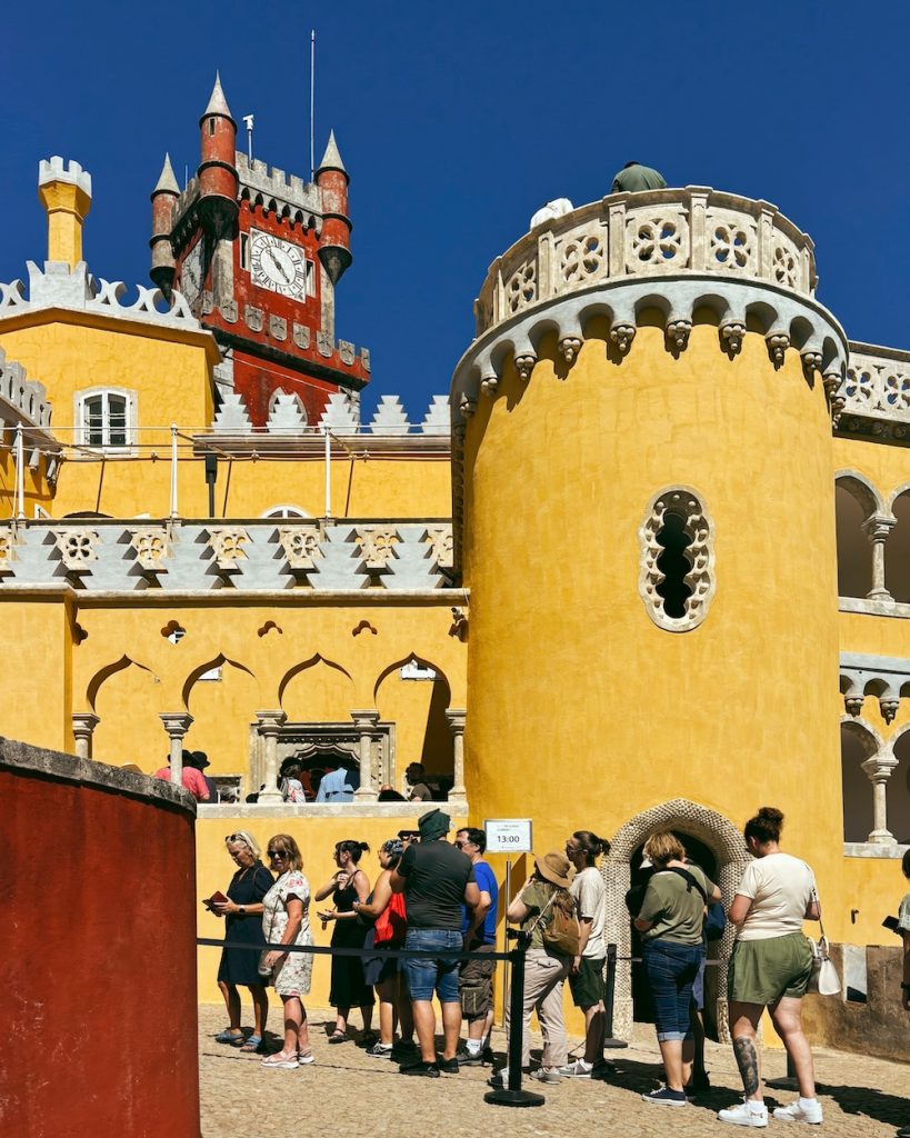 The Pena Palace in SIntra, Portugal