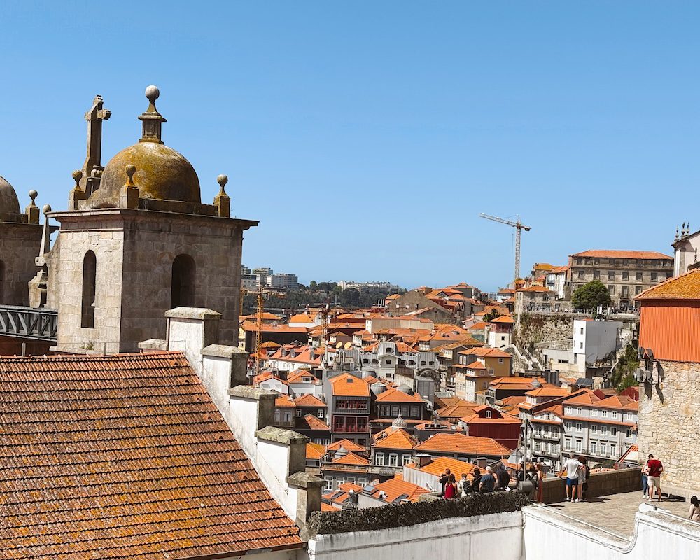 A view of Porto's rooftops.