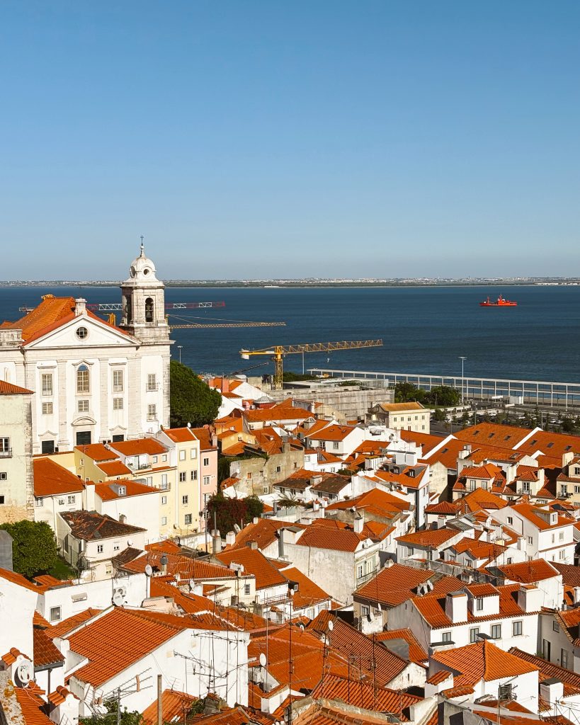 A view of Lisbon.
